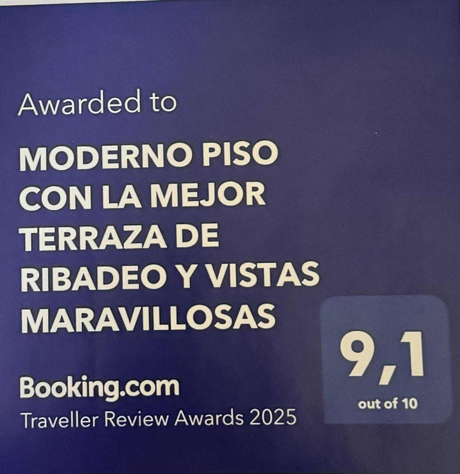 Moderno Piso Con La Mejor Terraza De Ribadeo Y Vistas Maravillosas Exterior photo